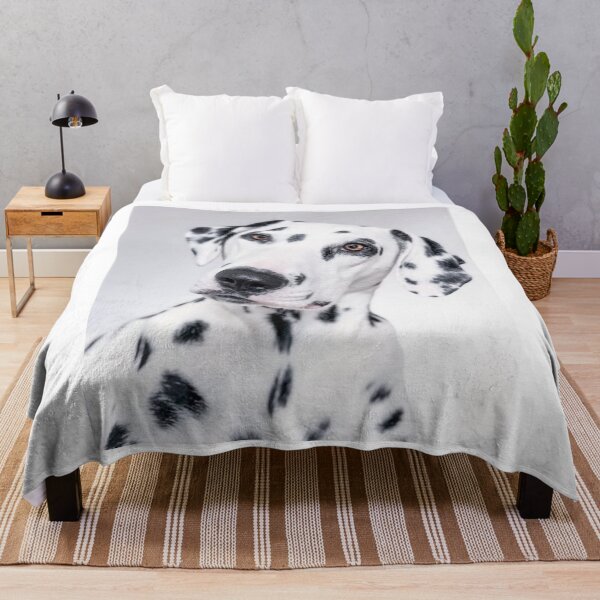 Item preview, Curious Dalmatian Dog Head Tilt Portrait designed and sold by VanGaldo.