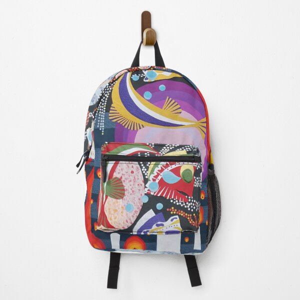 Item preview, Weeping Space Fish – Climate Change Collage designed and sold by SamuraiSixCoin.