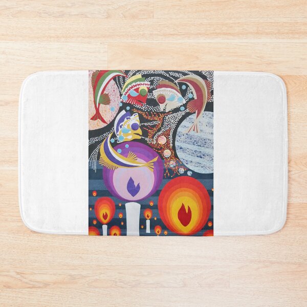 Item preview, Weeping Space Fish – Climate Change Collage designed and sold by SamuraiSixCoin.