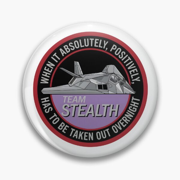 Item preview, USAF F-117 Nighthawk Team Stealth Precision Strike Patch designed and sold by CharlieDesings.