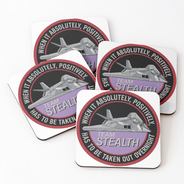 Item preview, USAF F-117 Nighthawk Team Stealth Precision Strike Patch designed and sold by CharlieDesings.
