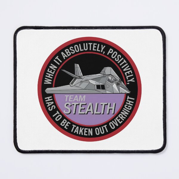 Item preview, USAF F-117 Nighthawk Team Stealth Precision Strike Patch designed and sold by CharlieDesings.