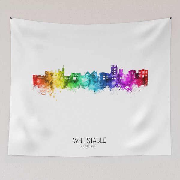 Item preview, Whitstable England Skyline designed and sold by ArtPrints.