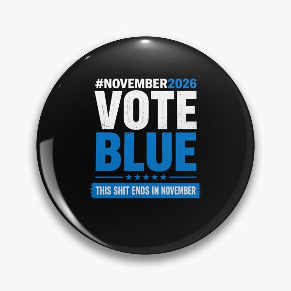 Item preview, November 2026 Vote Blue Political Election Statement designed and sold by Mind-Drift.