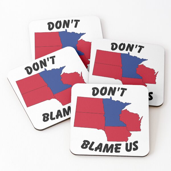 Item preview, Don't Blame MN Election Map designed and sold by Lizmomo.