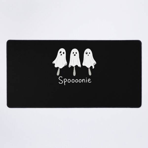 Item preview, Spooonie Ghost Trio Halloween Cartoon Spirit designed and sold by Glow-Paw-Studio.