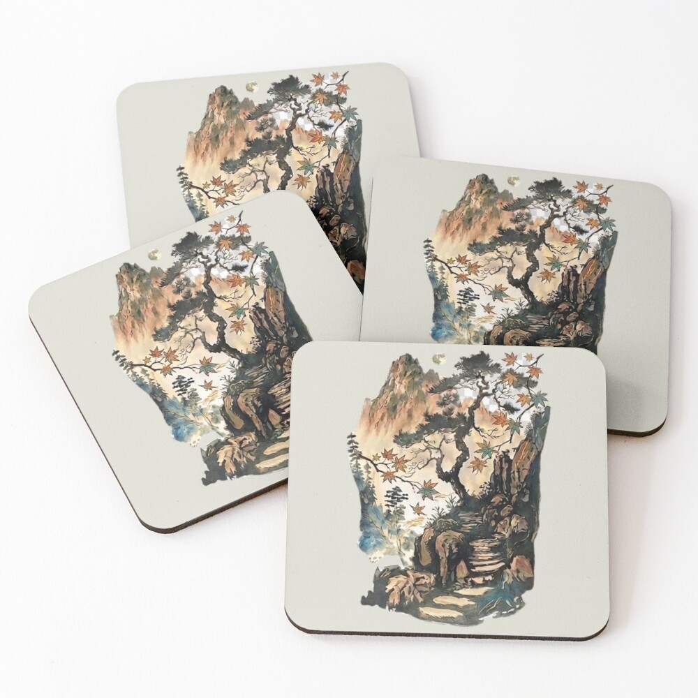 Item preview, Coasters (Set of 4) designed and sold by RedsThreadz.