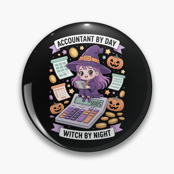 Item preview, ACCOUNTANT BY DAY WITCH BY NIGHT designed and sold by jkrphoto.
