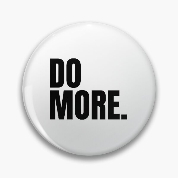 Item preview, Do More Motivational Typography – Bold Minimalist Inspirational Quote designed and sold by tindian.
