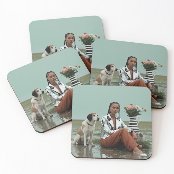 Item preview, Model Poses with Dog designed and sold by GenesisArtis.