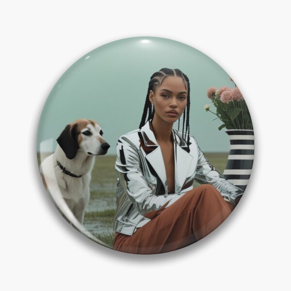 Item preview, Model Poses with Dog designed and sold by GenesisArtis.