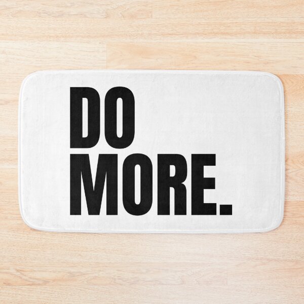 Item preview, Do More Motivational Typography – Bold Minimalist Inspirational Quote designed and sold by tindian.