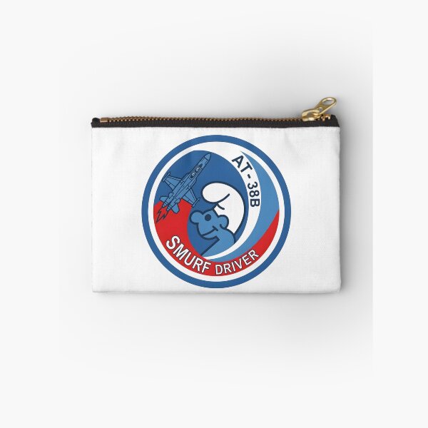 Item preview, USAF AT-38B Talon Smurf Driver Pilot Patch designed and sold by CharlieDesings.