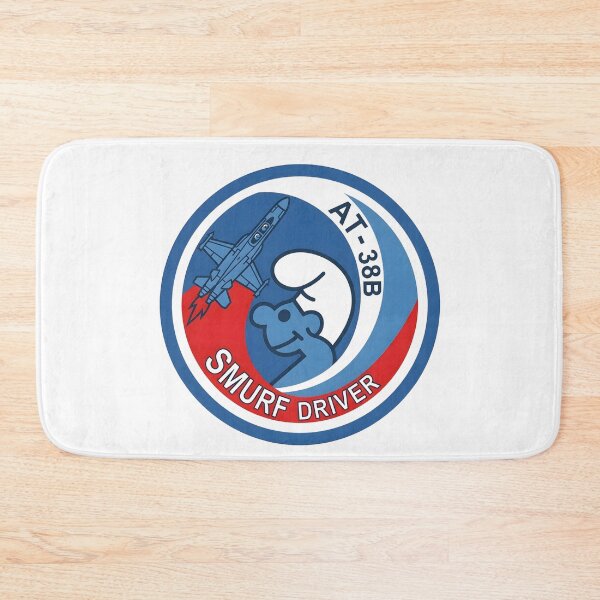 Item preview, USAF AT-38B Talon Smurf Driver Pilot Patch designed and sold by CharlieDesings.