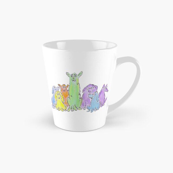 Item preview, Funny colourful dogs designed and sold by Inky Fingers Illustrations.