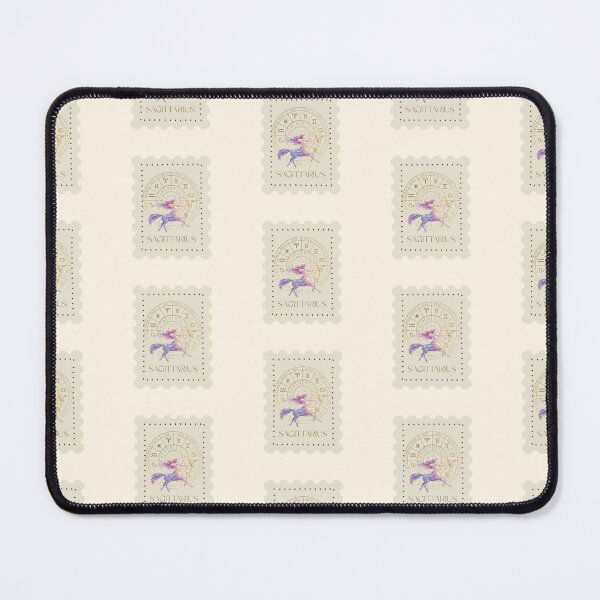 Item preview, Sagittarius Zodiac Stamp – Celestial Vintage Astrology Art designed and sold by CozyMuse.