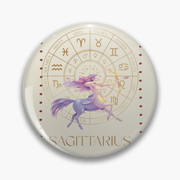 Item preview, Sagittarius Zodiac Stamp – Celestial Vintage Astrology Art designed and sold by CozyMuse.
