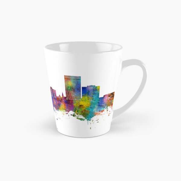 Item preview, Greenville South Carolina Skyline designed and sold by ArtPrints.