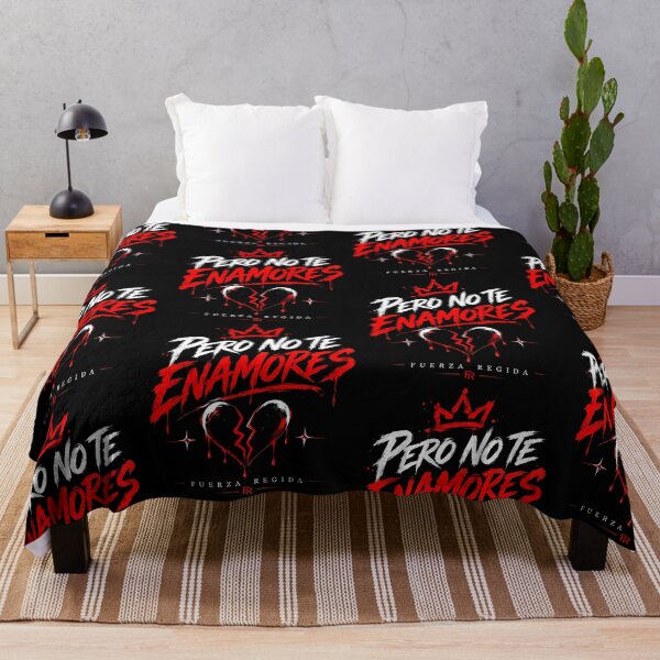 Item preview, Pero No Te Enamores Fuerza Regida Heartbreak Quote designed and sold by Mind-Drift.
