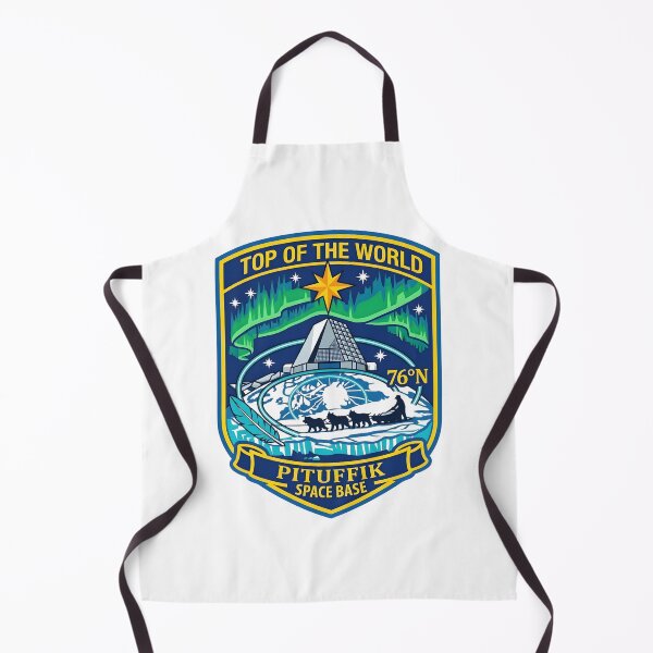 Item preview, US Space Force Pituffik Space Base Top of the World Patch designed and sold by CharlieDesings.