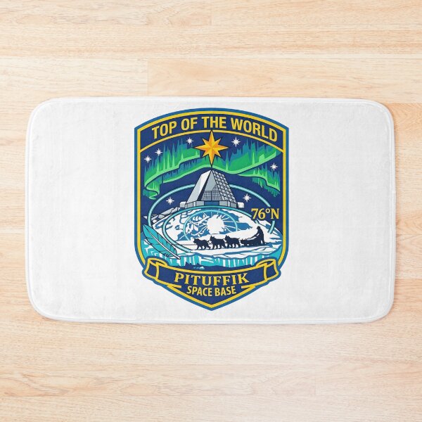 Item preview, US Space Force Pituffik Space Base Top of the World Patch designed and sold by CharlieDesings.
