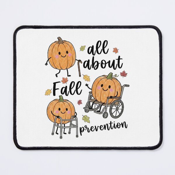 Item preview, All About Fall Prevention Pumpkin Accessibility Awareness designed and sold by Glow-Paw-Studio.
