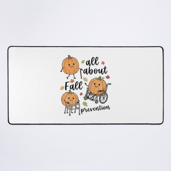 Item preview, All About Fall Prevention Pumpkin Accessibility Awareness designed and sold by Glow-Paw-Studio.