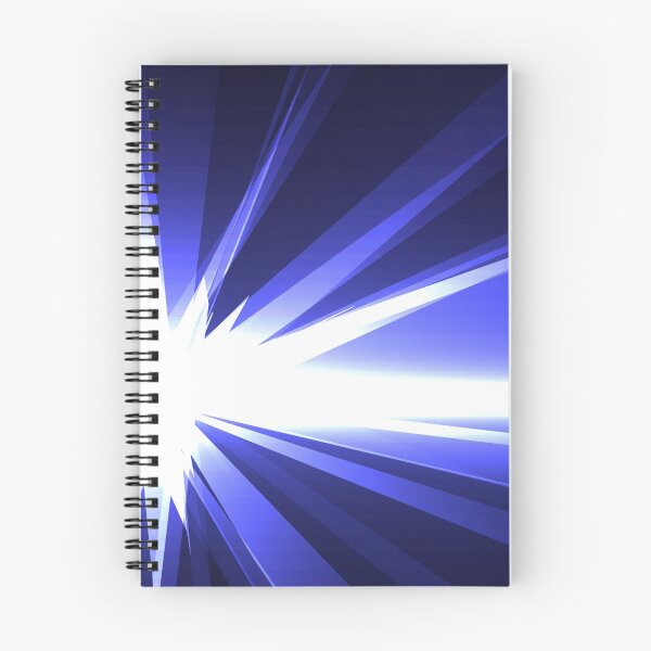 Item preview, Abstract shining geometric background of blue color with white bright rays designed and sold by Tae Mi.