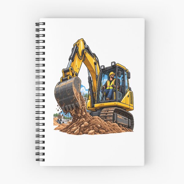 Item preview, Excavator Operator Heavy Equipment Construction designed and sold by JMDG Studio.