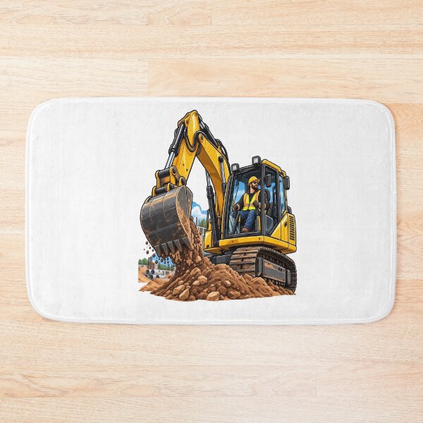 Item preview, Excavator Operator Heavy Equipment Construction designed and sold by JMDG Studio.