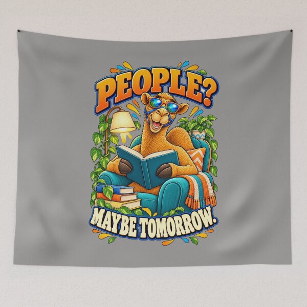 Item preview, Introvert Camel – Funny Camel T-Shirt Animal Graphic Camel T-Shirt designed and sold by Camel & Quirk.