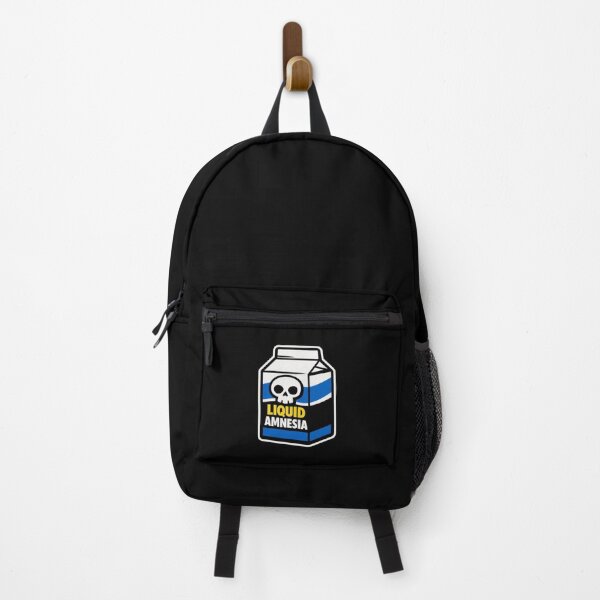 Item preview, Liquid Amnesia – Retro Milk Carton Skull Design designed and sold by Timeless Junction.