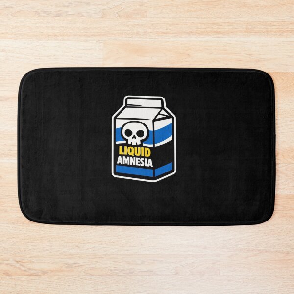 Item preview, Liquid Amnesia – Retro Milk Carton Skull Design designed and sold by Timeless Junction.