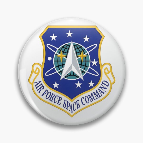 Item preview, USAF Air Force Space Command Crest Patch designed and sold by CharlieDesings.