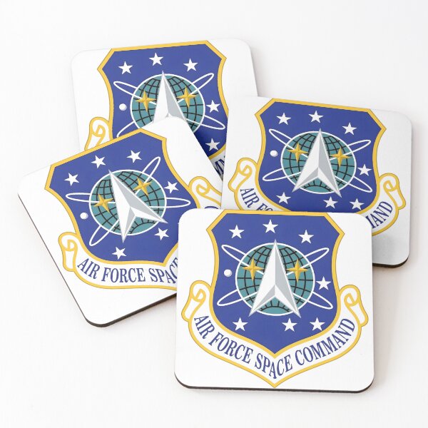 Item preview, USAF Air Force Space Command Crest Patch designed and sold by CharlieDesings.
