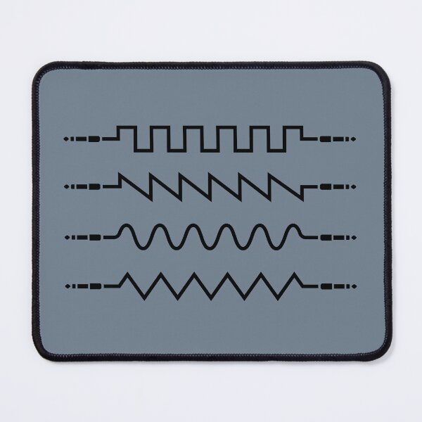 Artikelvorschau, Synthesizer-Patchkabel Wellenform Schwarz entworfen und verkauft von AtomicMalibu.
