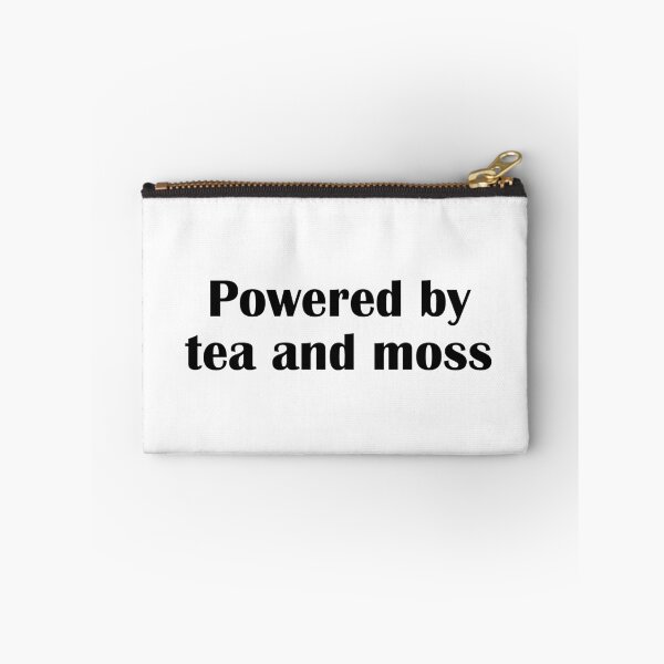 Item preview, Powered By Tea And Moss Cozy Cottagecore Botanical Design designed and sold by IannelloDesign.