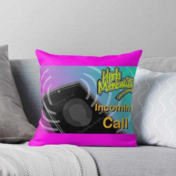 Item preview, Incoming Call (mauve) designed and sold by Herb-Mentality.