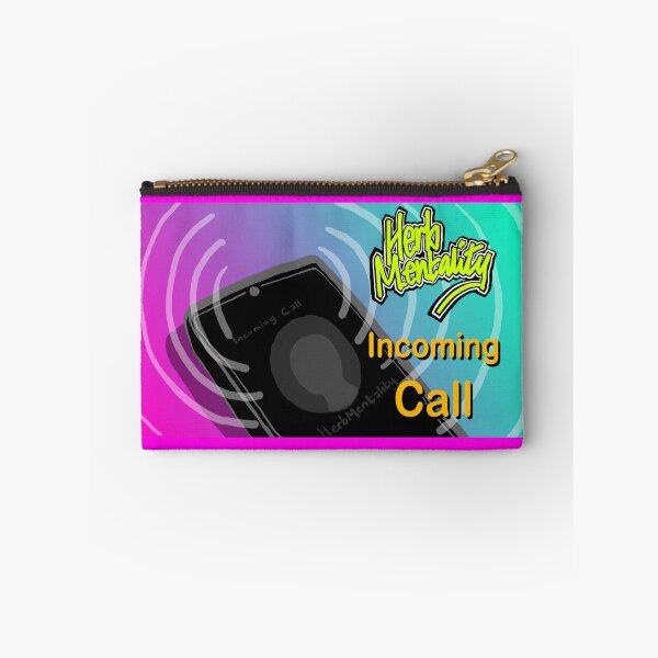 Item preview, Incoming Call (mauve) designed and sold by Herb-Mentality.