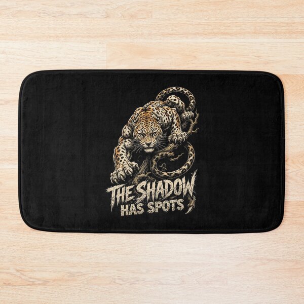 Item preview, The Shadow Has Spots Leopard Design, Leopard Artwork, Leopard Graphic, Leopard Lover Gift, Wild Leopard Art, Big Cat Design, Wildlife Artwork, Jungle Predator, Nature Lover Gift, Vintage Leopard Art designed and sold by Typologystudios.