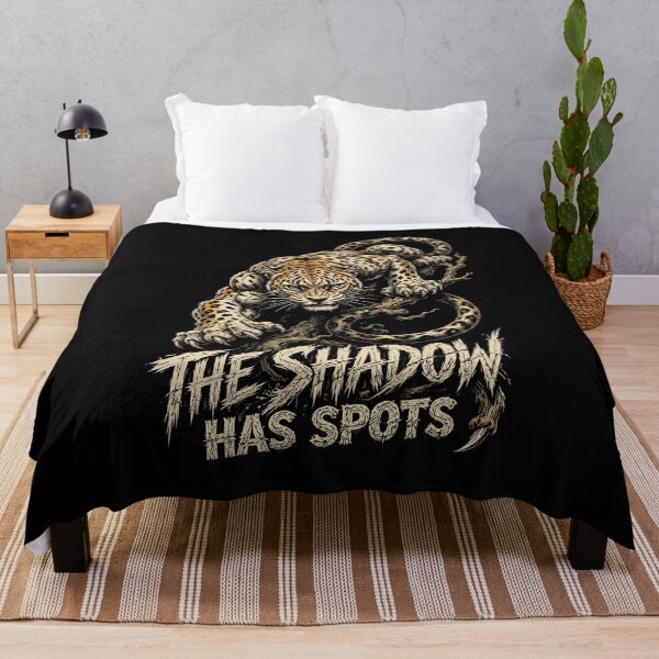 Item preview, The Shadow Has Spots Leopard Design, Leopard Artwork, Leopard Graphic, Leopard Lover Gift, Wild Leopard Art, Big Cat Design, Wildlife Artwork, Jungle Predator, Nature Lover Gift, Vintage Leopard Art designed and sold by Typologystudios.