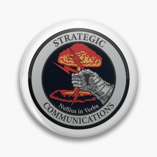 Item preview, USAF Strategic Communications Nullius in Verba Patch designed and sold by CharlieDesings.