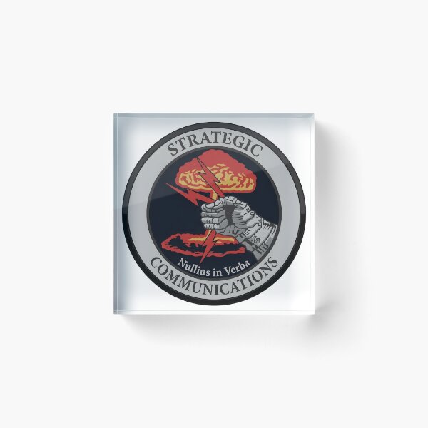 Item preview, USAF Strategic Communications Nullius in Verba Patch designed and sold by CharlieDesings.