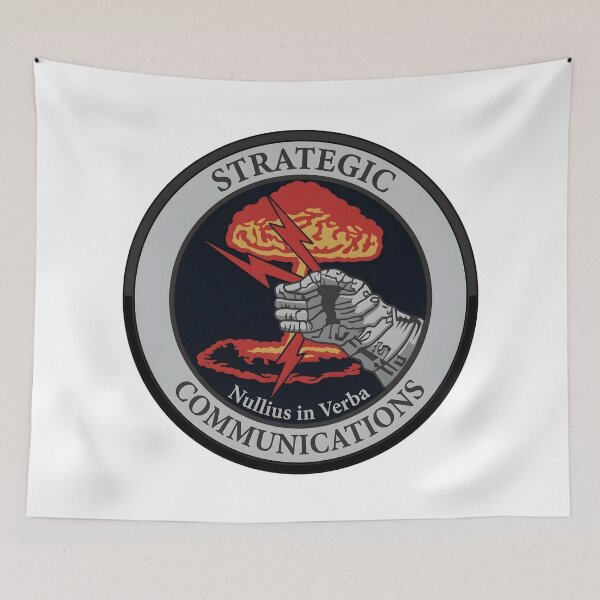 Item preview, USAF Strategic Communications Nullius in Verba Patch designed and sold by CharlieDesings.
