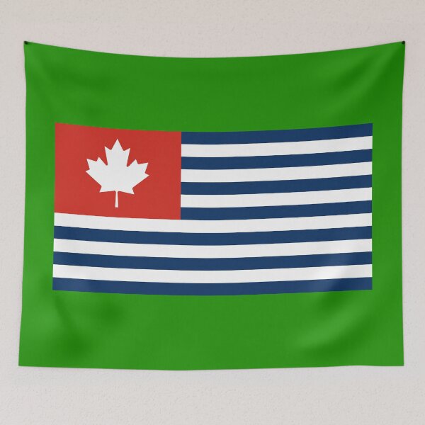 Item preview, Amerida Flag (with Red Union) designed and sold by Karate Octopus.