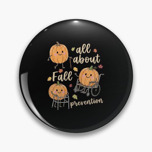 Item preview, All About Fall Prevention Pumpkins Disability Awareness designed and sold by Glow-Paw-Studio.