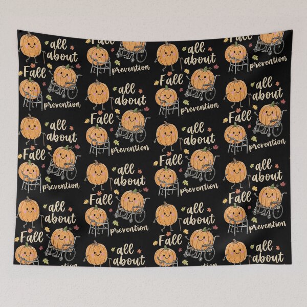 Item preview, All About Fall Prevention Pumpkins Disability Awareness designed and sold by Glow-Paw-Studio.