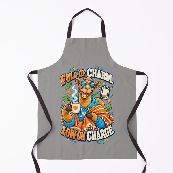 Item preview, Full of Charm. Low on Charge – Funny Camel T-Shirt Animal Graphic Camel T-Shirt designed and sold by Camel & Quirk.