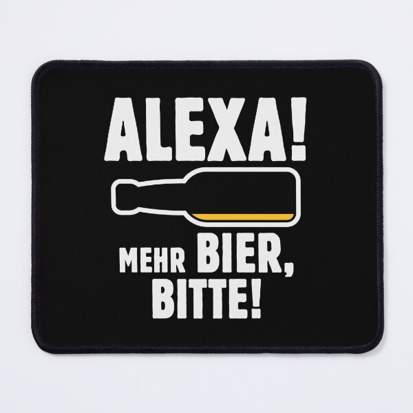 Item preview, Alexa! More beer, please! (Beer / Beer drinker / NEG 2C) designed and sold by Roderix.