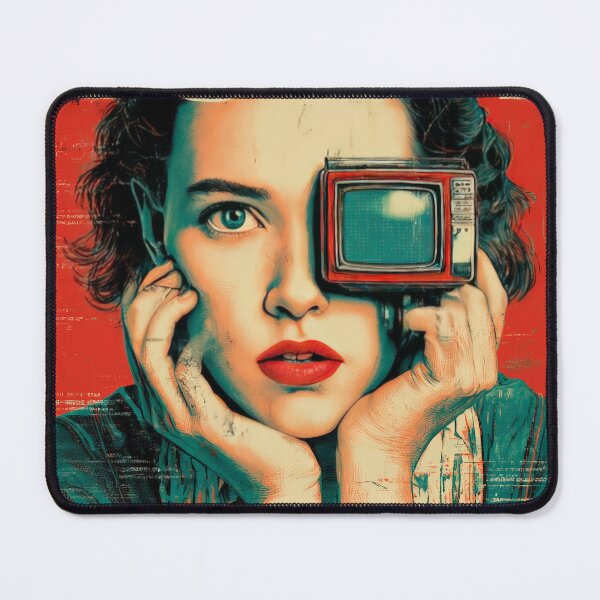 Item preview, Dystopian Orwellian Surveillance 1984 Cinema Movie Poster designed and sold by Cine8.